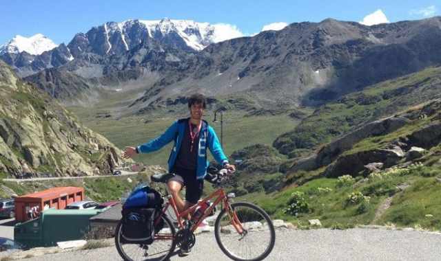 Rutigliano, lavventura del 20enne Giuseppe: in bici per 800 km sulla via Francigena